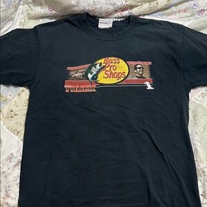 Vintage Bass Pro Shops Black Graphic T-Shirt